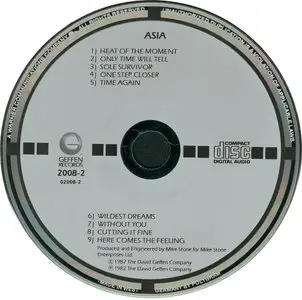 Asia - Asia (1982)  [W.German Target CD]