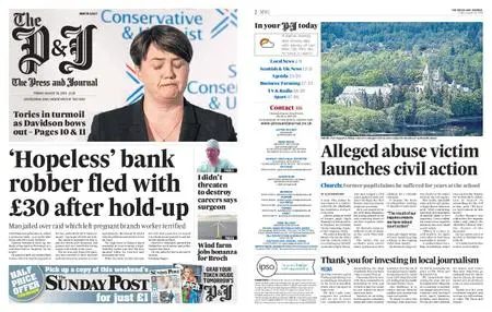 The Press and Journal North East – August 30, 2019
