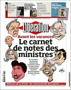 Libération, du Jeudi 30 Juillet 2009.