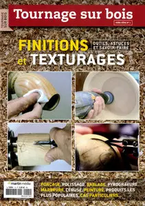 Tournage sur Bois - Finitions et Texturages, Janvier 2016