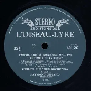 English Chamber Orchestra (Leppard) - Rameau "Le Temple De La Gloire" / Grétry "Suite of Ballet Music" (1967) 24-bit/96kHz