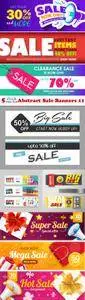 Vectors - Abstract Sale Banners 11