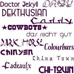 Mostwanted Font Part 1 [from C to D]