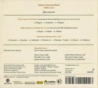 Marcello Gatti, Ensemble Aurora, Enrico Gatti - J.S. Bach: Flute Concertos (2008) (Repost)