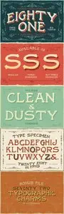 Eighty One Typeface Font