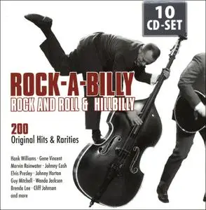 V.A. - Rock-A-Billy Rock And Roll And Hillbilly (10CD Box Set, 2010)