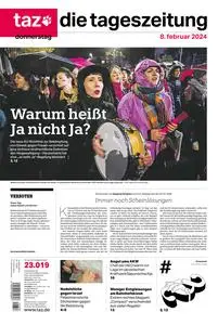 taz die tageszeitung  - 08 Februar 2024