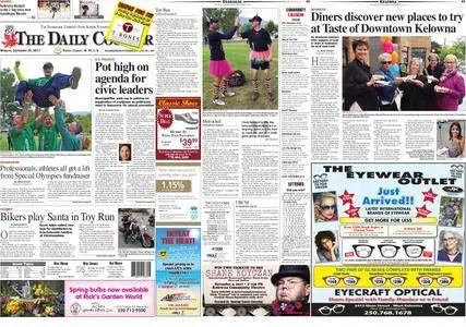Kelowna Daily Courier – September 25, 2017