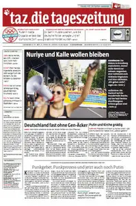 Tageszeitung TAZ vom 04 August 2012