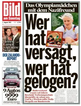Bild am Sonntag No 32 2012