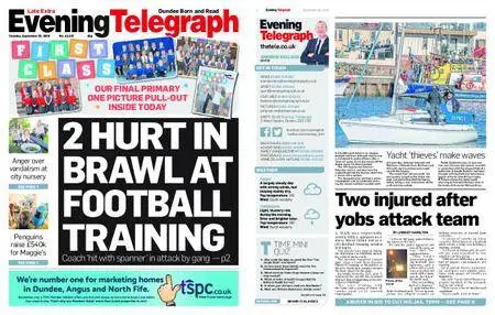 Evening Telegraph Late Edition – September 25, 2018