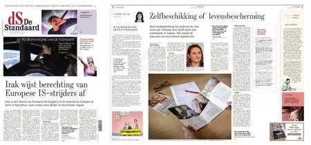 De Standaard – 30 oktober 2019