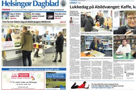 Helsingør Dagblad – 31. december 2019