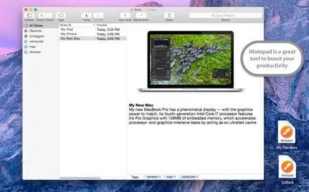 iNotepad Pro 2.11 Mac OS X