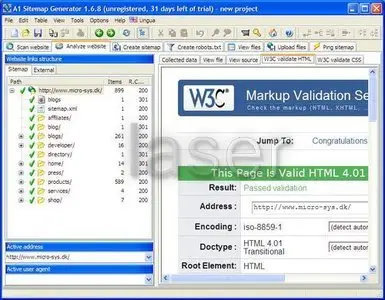 Micro-Sys A1 Sitemap Generator 1.8.6 Multilingual