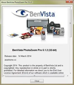Benvista PhotoZoom Pro 5.1.2