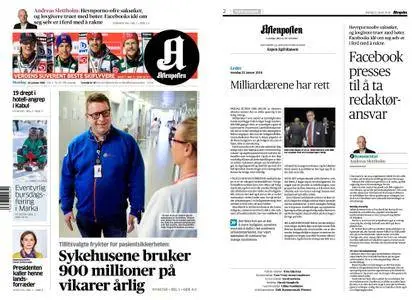 Aftenposten – 22. januar 2018