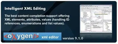 oxygen xml editor v9.1.0 + plugins 
