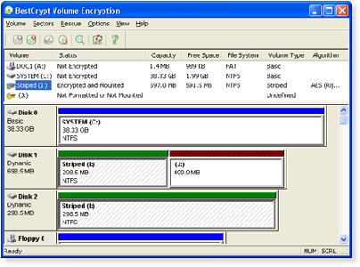 Jetico BestCrypt Volume Encryption v1.97.1