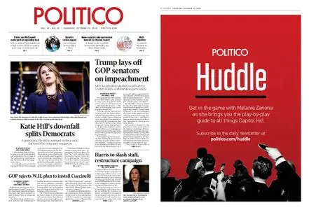 Politico – October 31, 2019