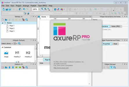 Axure RP Pro 7.0.0.3188