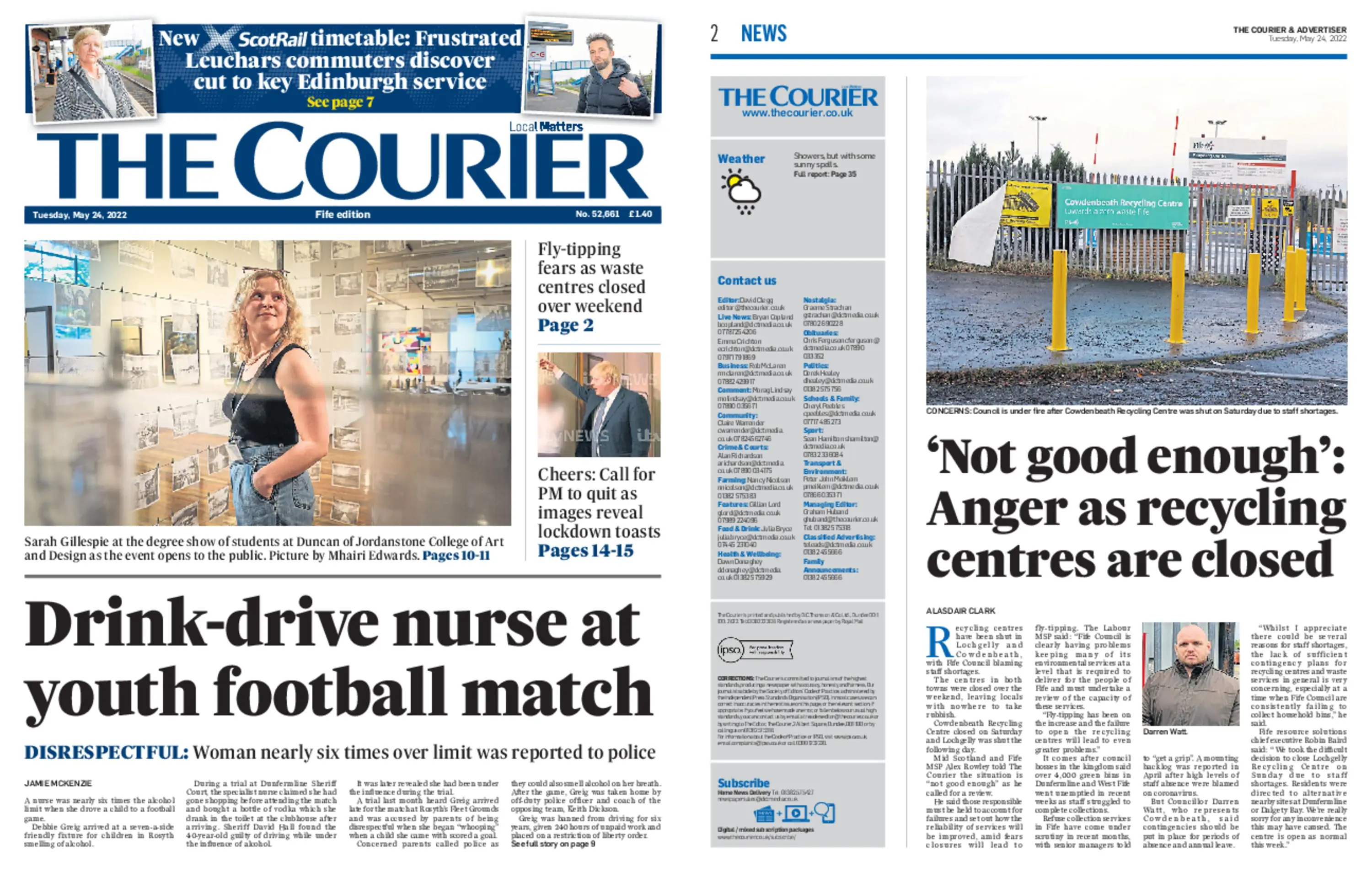 The Courier Fife May 24, 2022 / AvaxHome