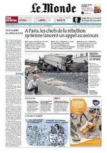 Le Monde du Vendredi, 26. Juillet 2013