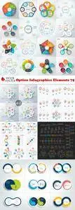 Vectors - Option Infographics Elements 75