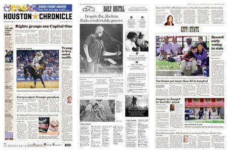 Houston Chronicle – March 02, 2018