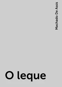 «O leque» by Machado De Assis