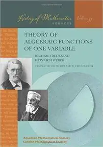 Theory of Algebraic Functions of One Variable