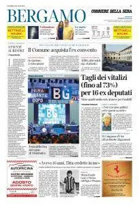 Corriere della Sera Bergamo - 13 Luglio 2018