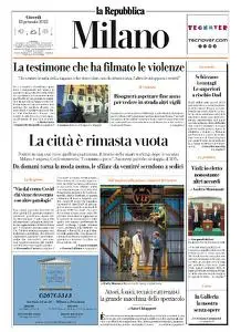la Repubblica Milano - 13 Gennaio 2022