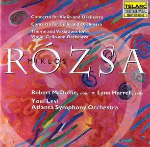 Robert McDuffie, Lynn Harrell, Yoel Levi - Miklos Rozsa: Violin and Cello Concertos; Theme and Variations (2000)