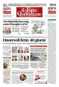 Il Fatto Quotidiano - 31 Luglio 2016