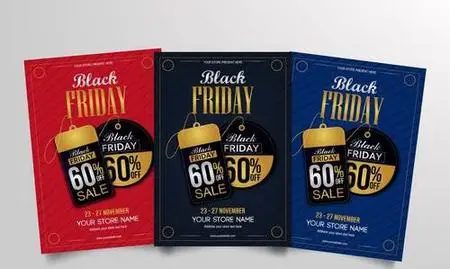 Black Friday Sale Flyer Template