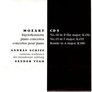 Andras Schiff - Mozart Piano Concertos: 9 CD Box Set (1995)