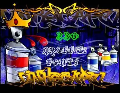 330 Graffiti Fonts