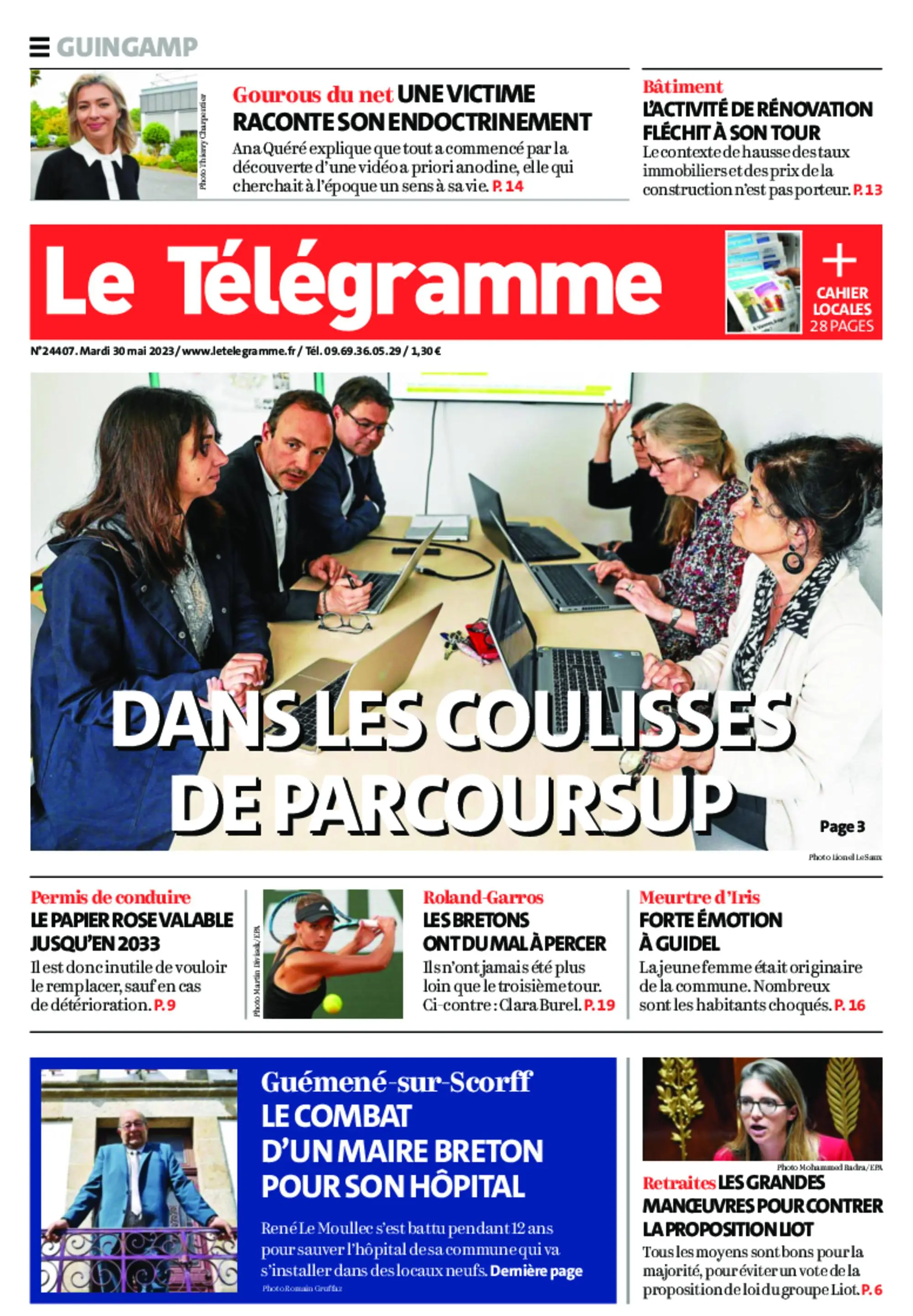 Le Télégramme Guingamp – 30 mai 2023 / AvaxHome
