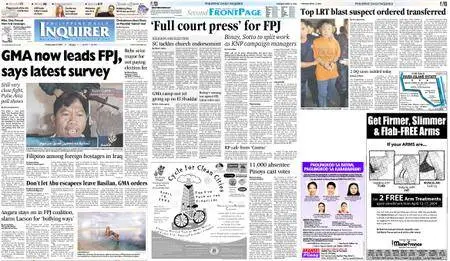 Philippine Daily Inquirer – April 13, 2004