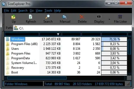 SizeExplorer Pro 4.12