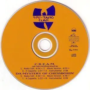 Wu-Tang Clan - C.R.E.A.M. (US CD5) (1994) {LOUD/RCA} **[RE-UP]**