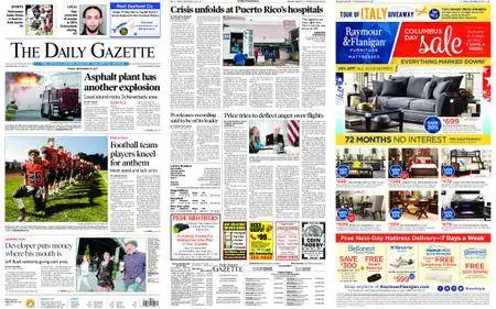 The Daily Gazette – September 29, 2017