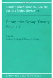 Geometric Group Theory, Volume 1