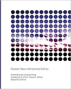 International Accounting: Pearson New International Edition