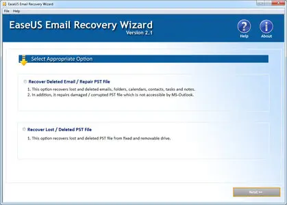 EaseUS Email Recovery Wizard 2.1 + Portable