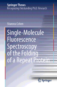 Single-Molecule Fluorescence Spectroscopy of the Folding of a Repeat Protein