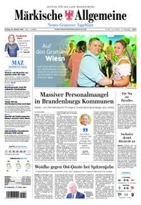 Märkische Allgemeine Neues Granseer Tageblatt - 22. Oktober 2018