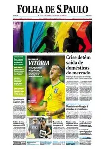 Folha de São Paulo  - 8 de junho de 2015 - Segunda