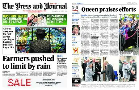 The Press and Journal North East – September 30, 2017